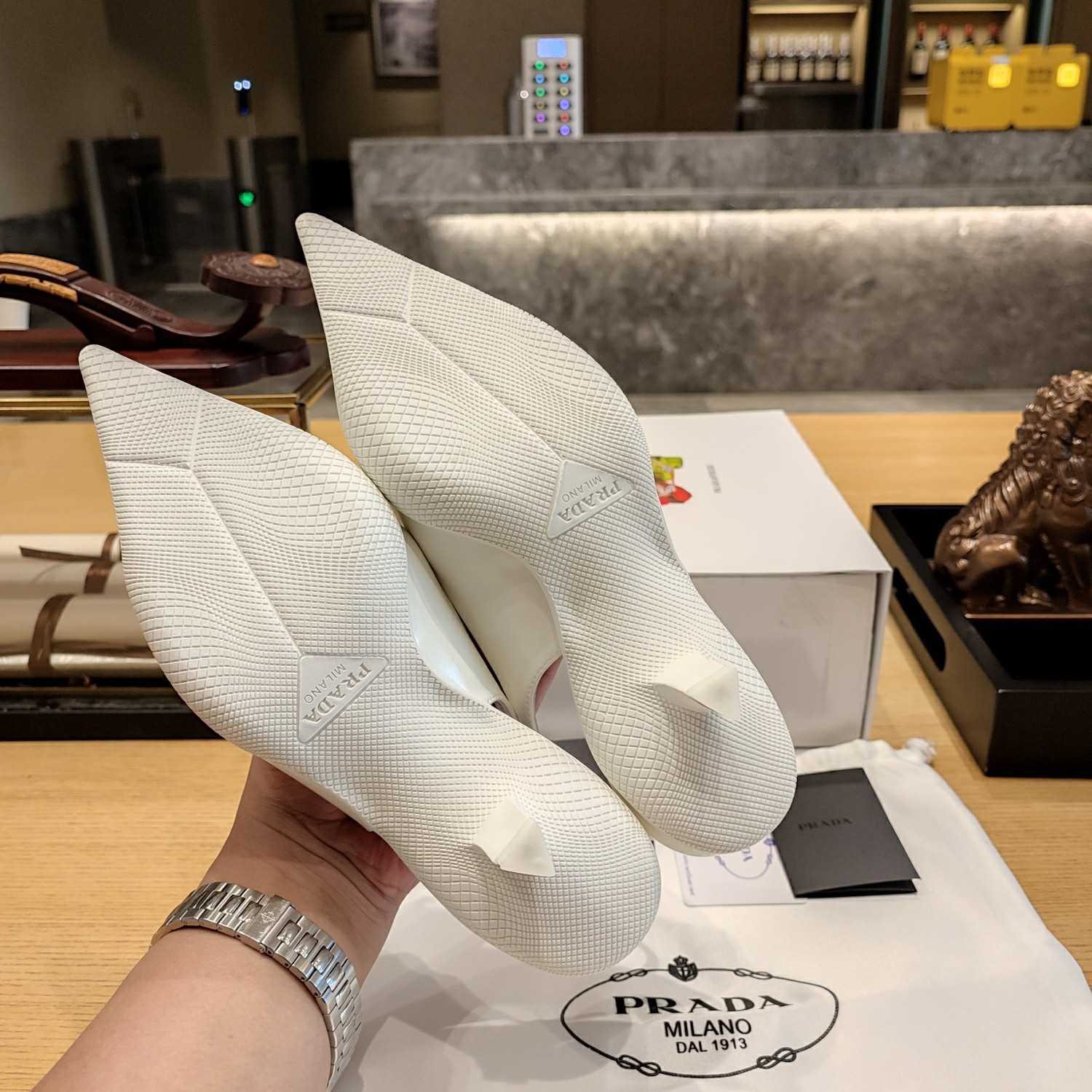 Prada Leather Slingback Pumps - DopestKickz