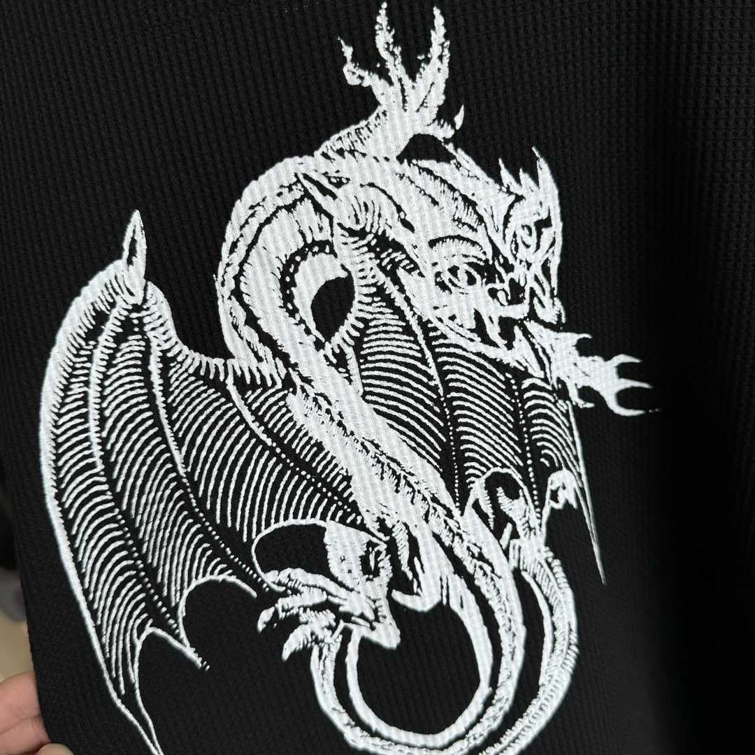 Givenchy Boxy Fit T-shirt In Cotton With GIVENCHY Dragon Print - DopestKickz