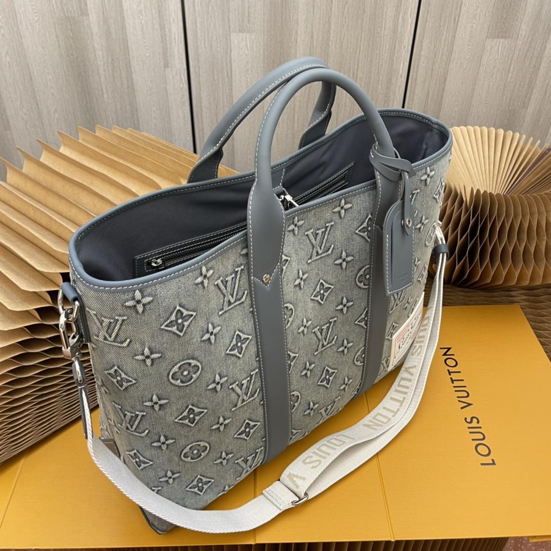 Louis Vuitton Weekend Tote NM   M22537 - DopestKickz