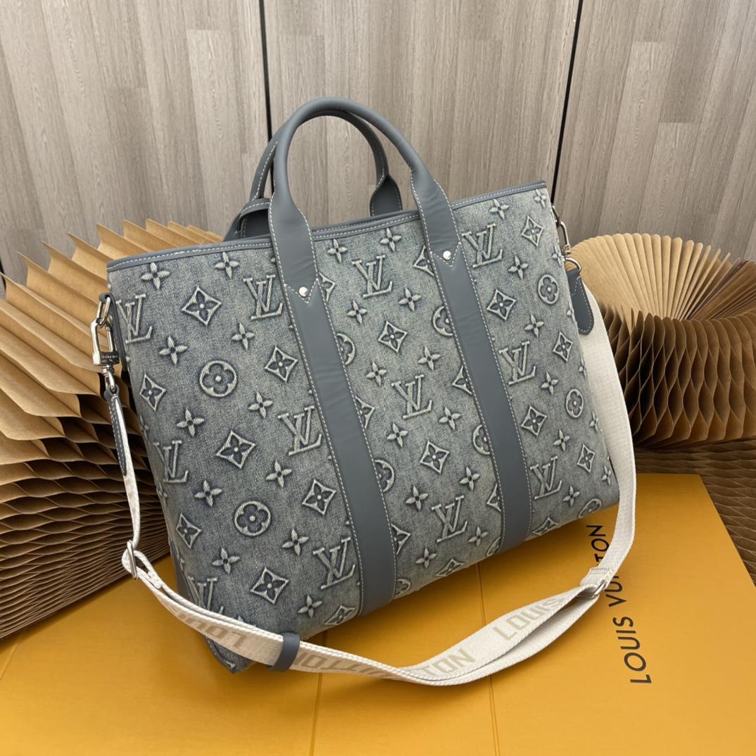 Louis Vuitton Weekend Tote NM   M22537 - DopestKickz