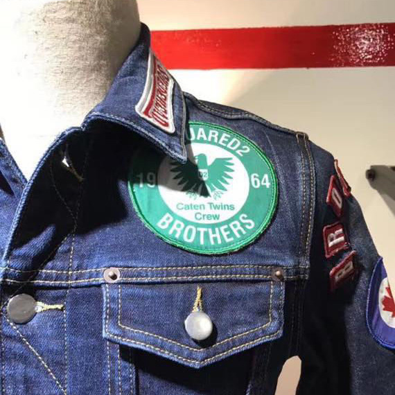 Dsquared2 Multi Patch Jacket - DopestKickz