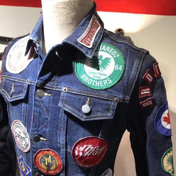 Dsquared2 Multi Patch Jacket - DopestKickz