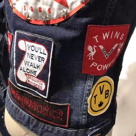 Dsquared2 Multi Patch Jacket - DopestKickz