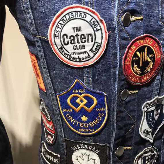 Dsquared2 Multi Patch Jacket - DopestKickz