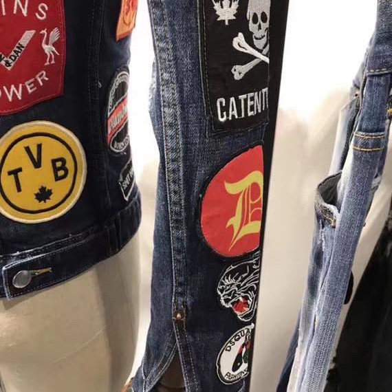 Dsquared2 Multi Patch Jacket - DopestKickz