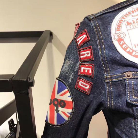 Dsquared2 Multi Patch Jacket - DopestKickz