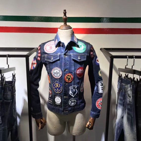 Dsquared2 Multi Patch Jacket - DopestKickz