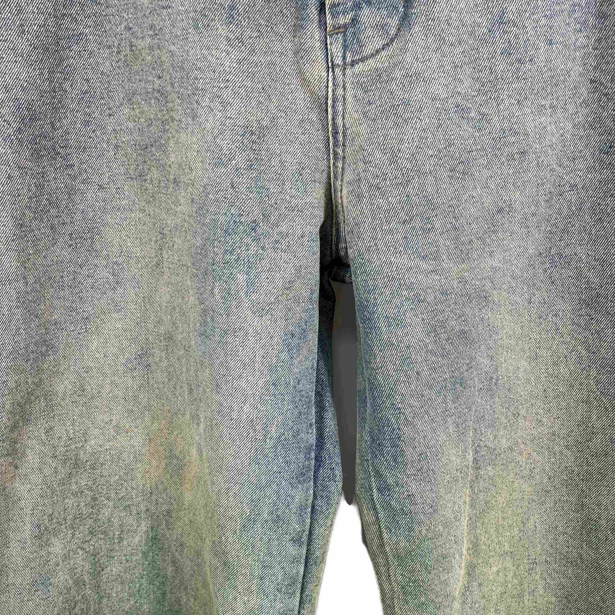 Rick Owens Geth Wide Leg Denim Jeans - DopestKickz
