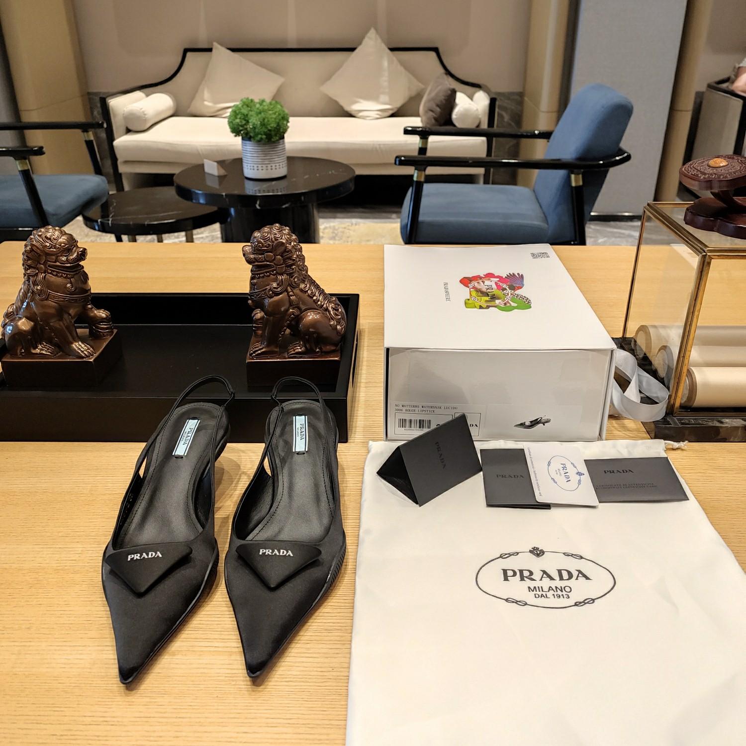 Prada Slingback Pumps - DopestKickz