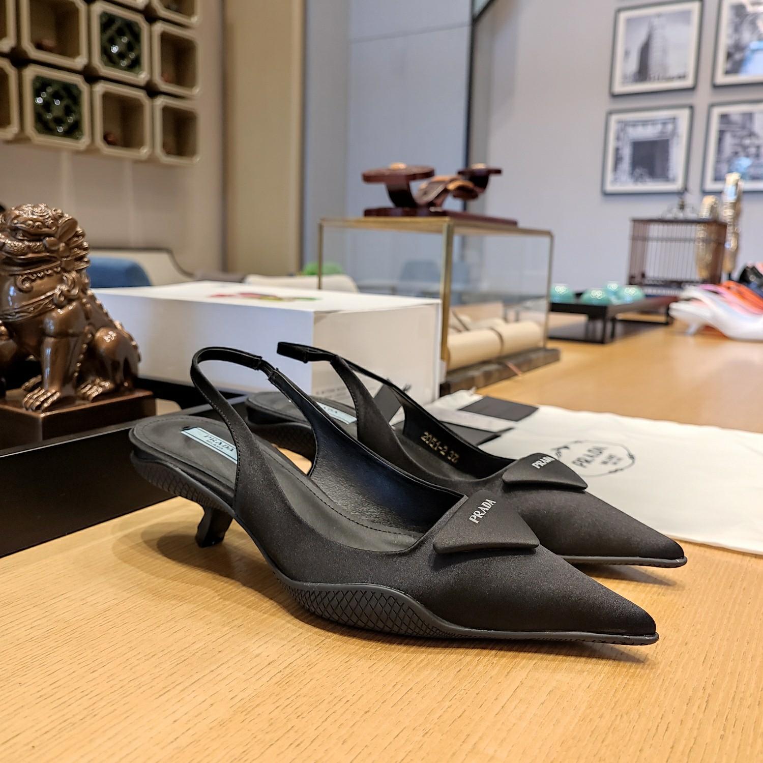 Prada Slingback Pumps - DopestKickz