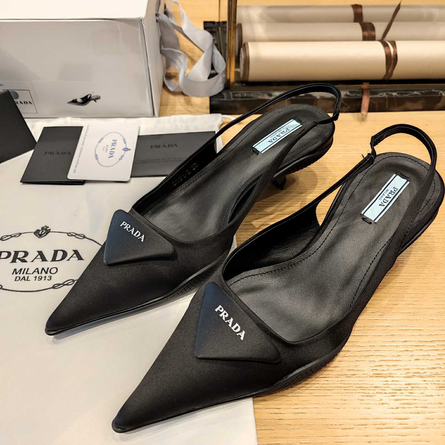 Prada Slingback Pumps - DopestKickz