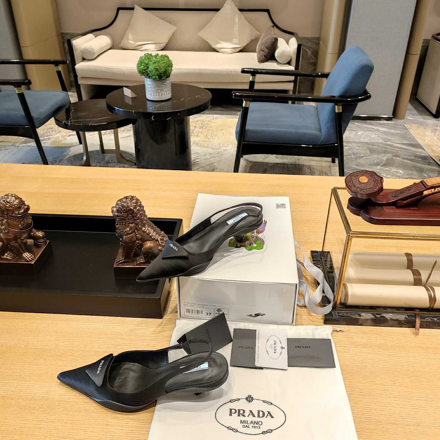 Prada Slingback Pumps - DopestKickz