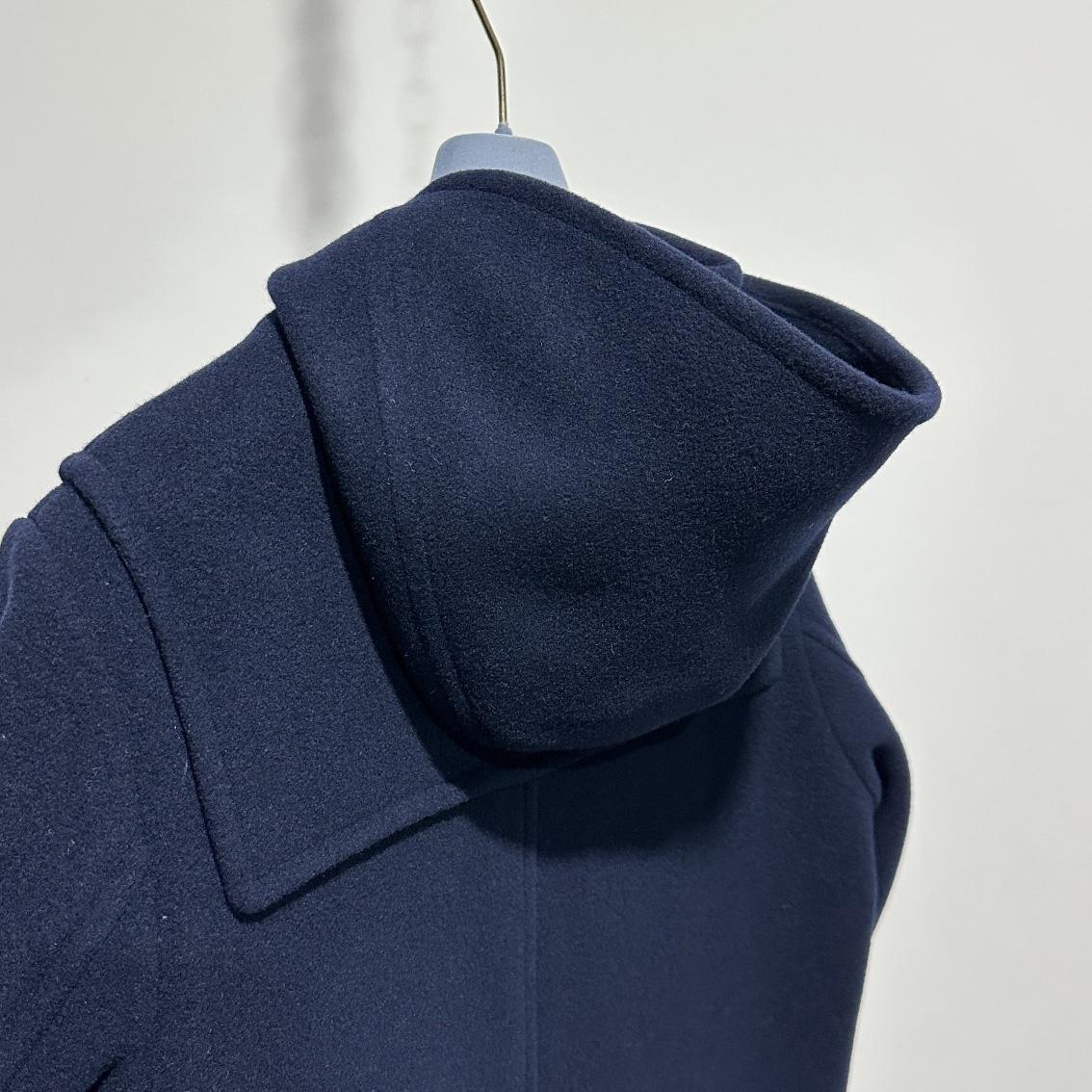 Prada Double-breasted Wool Duffle Coat - DopestKickz