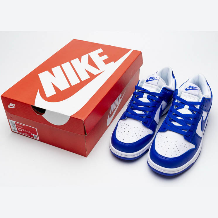 Nike Dunk Low SP Low SP “Kentucky” Sneaker       CU1726-100 - DopestKickz