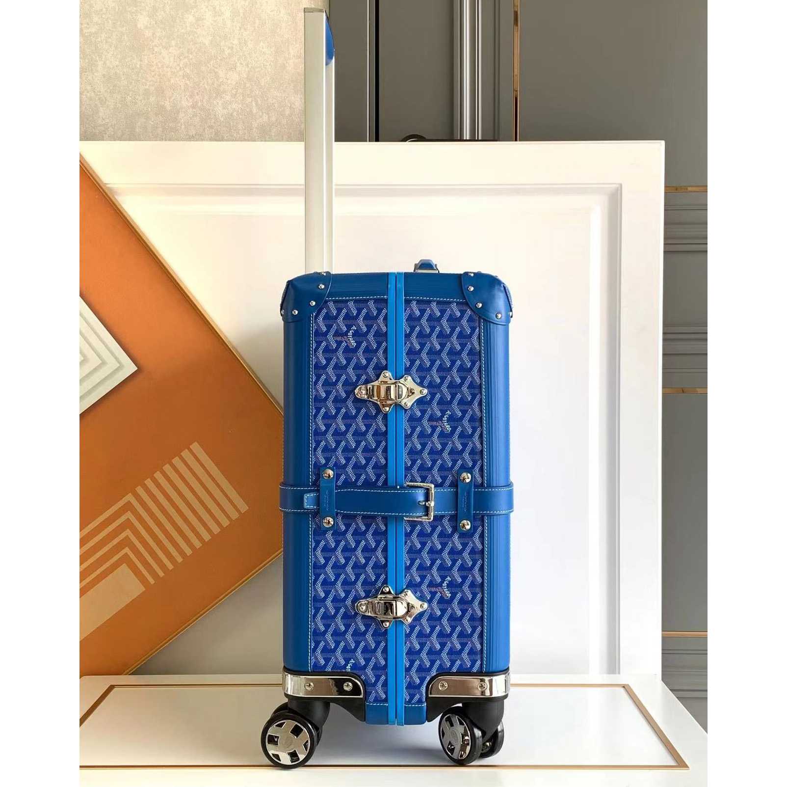 Goyard Bourget PM Trolley Case - DopestKickz