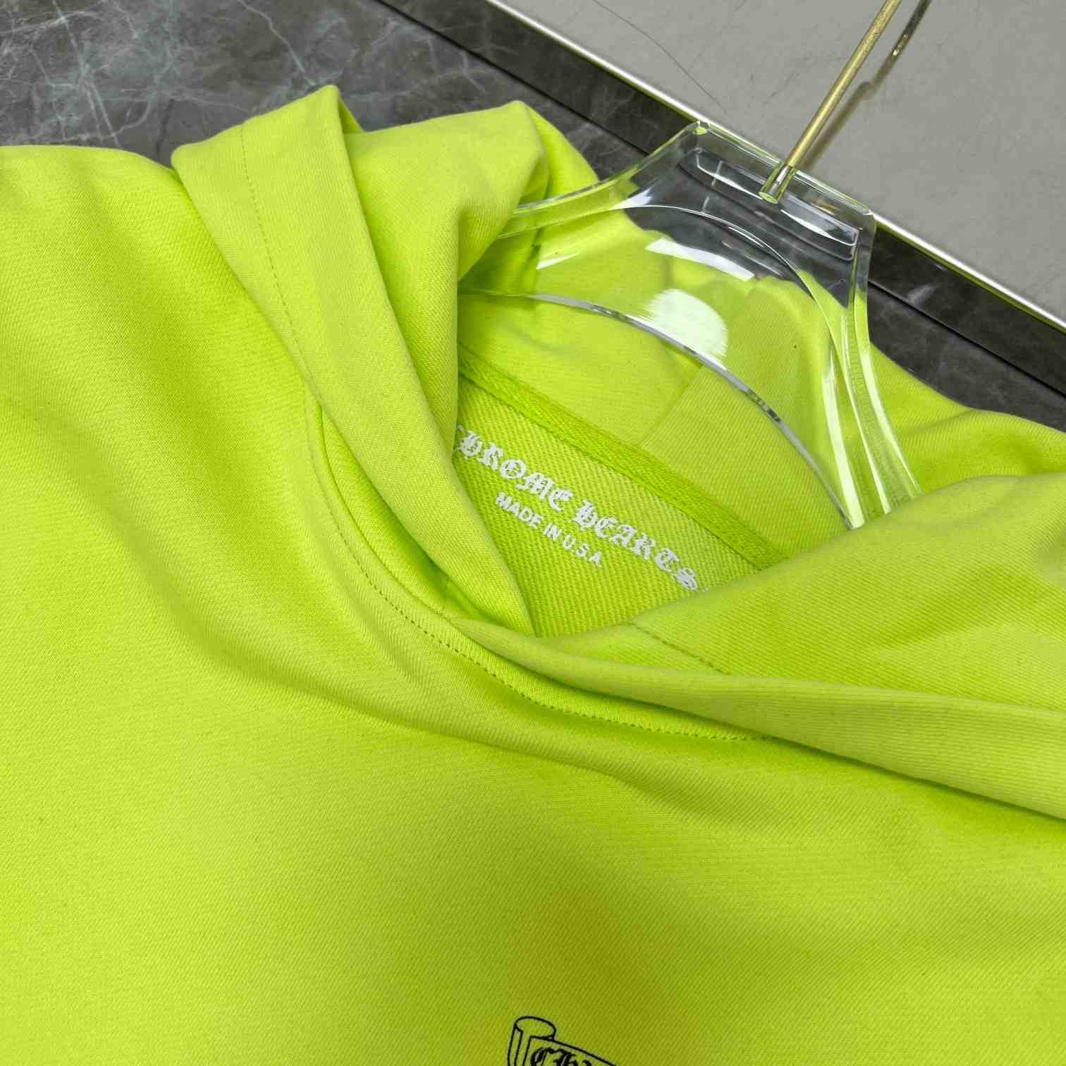 Chrome Heart Matty Boy 'Link' Lime Hoodie - DopestKickz