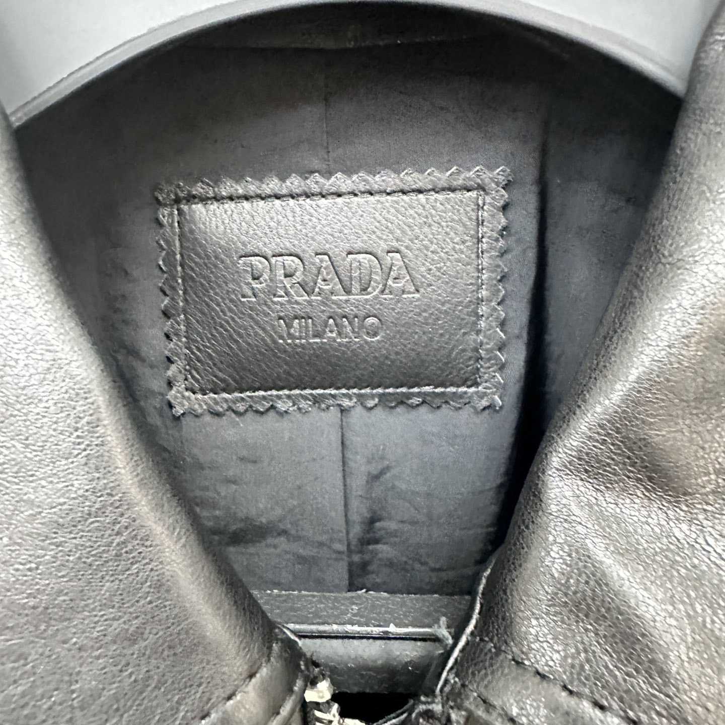 Prada Leather Jacket - DopestKickz