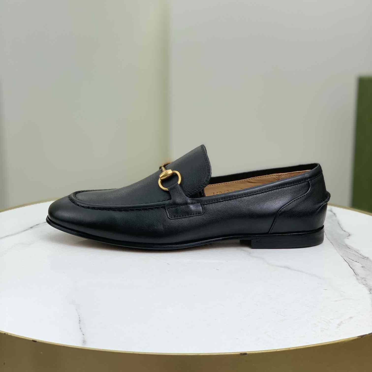 Gucci Jordaan Leather Loafer - DopestKickz