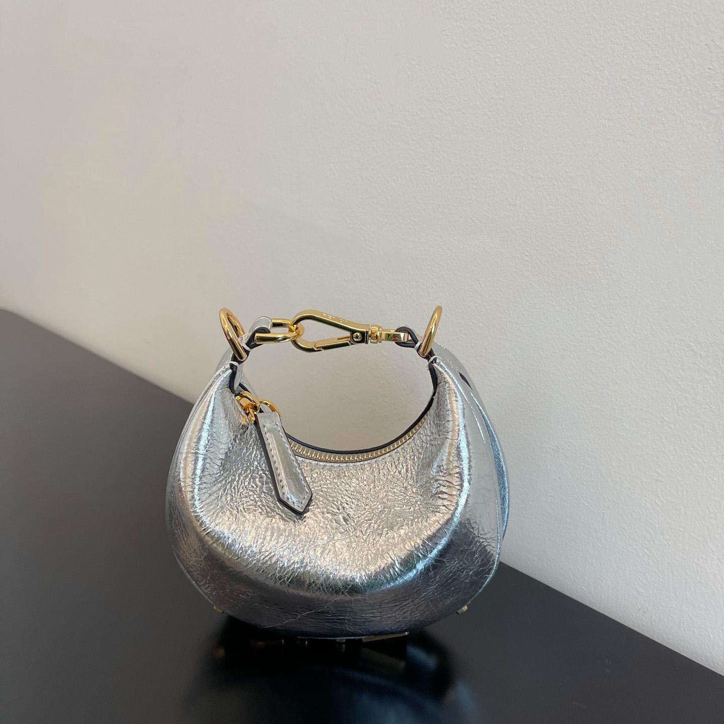 Fendi Nano Fendigraphy Mini Hobo Bag (16.5x14x5cm) - DopestKickz