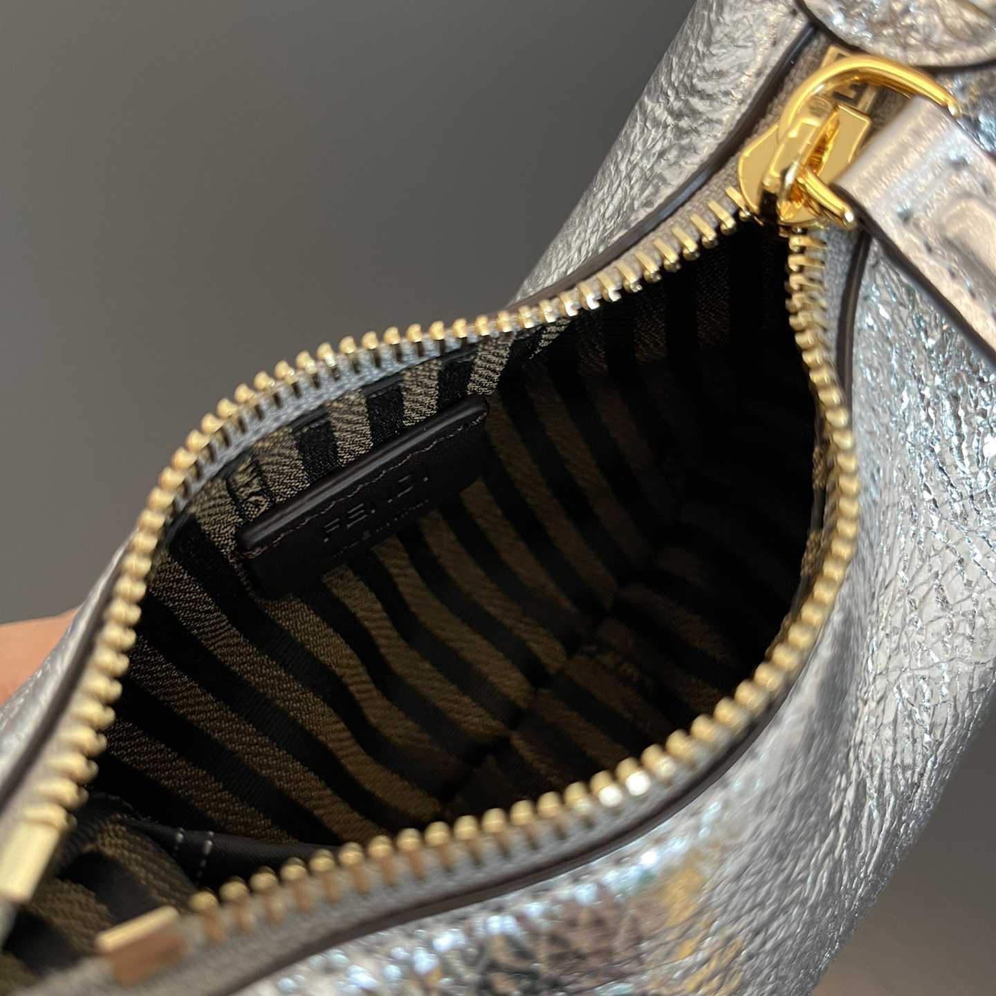 Fendi Nano Fendigraphy Mini Hobo Bag (16.5x14x5cm) - DopestKickz