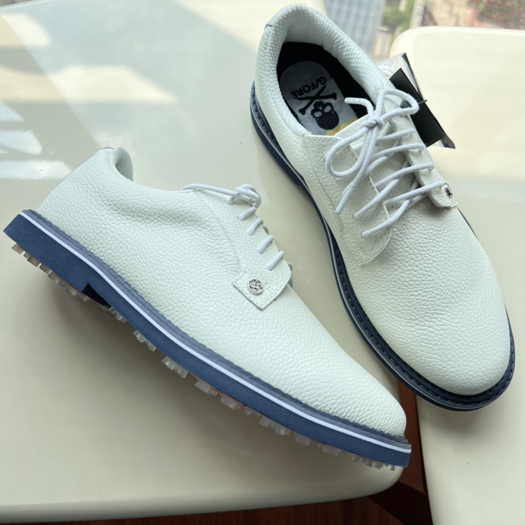 G/Fore Men's Gallivanter Pebble Leather Golf Shoe - DopestKickz