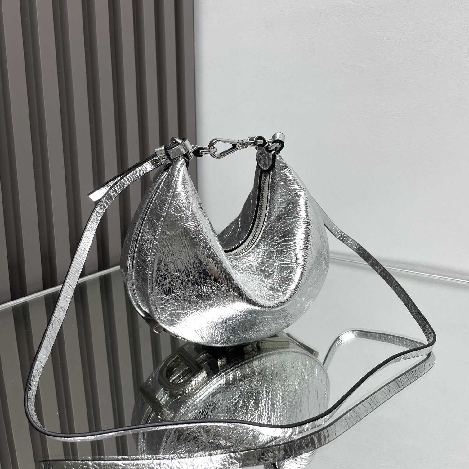 Fendi Fendigraphy Hobo Bag (20x7.5x13cm) - DopestKickz