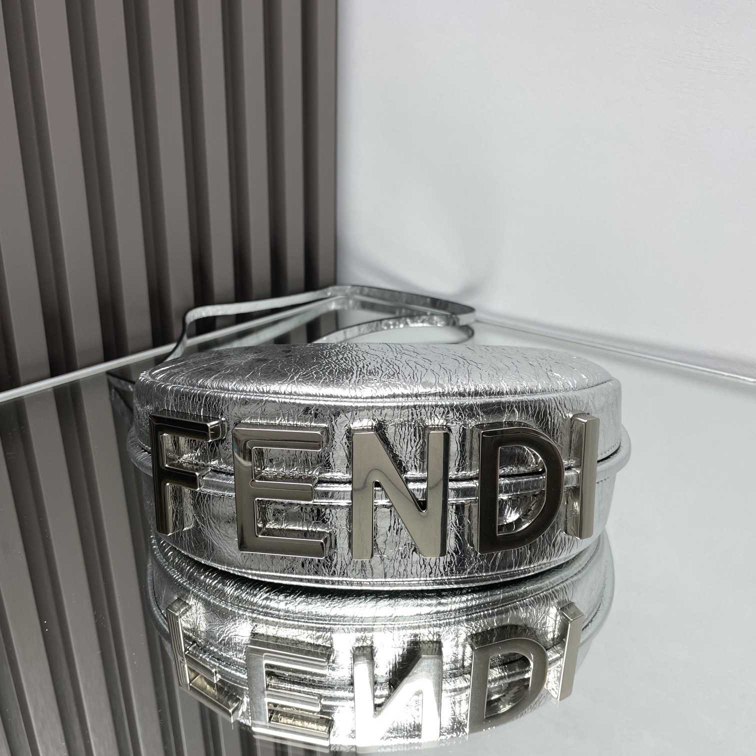 Fendi Fendigraphy Hobo Bag (20x7.5x13cm) - DopestKickz