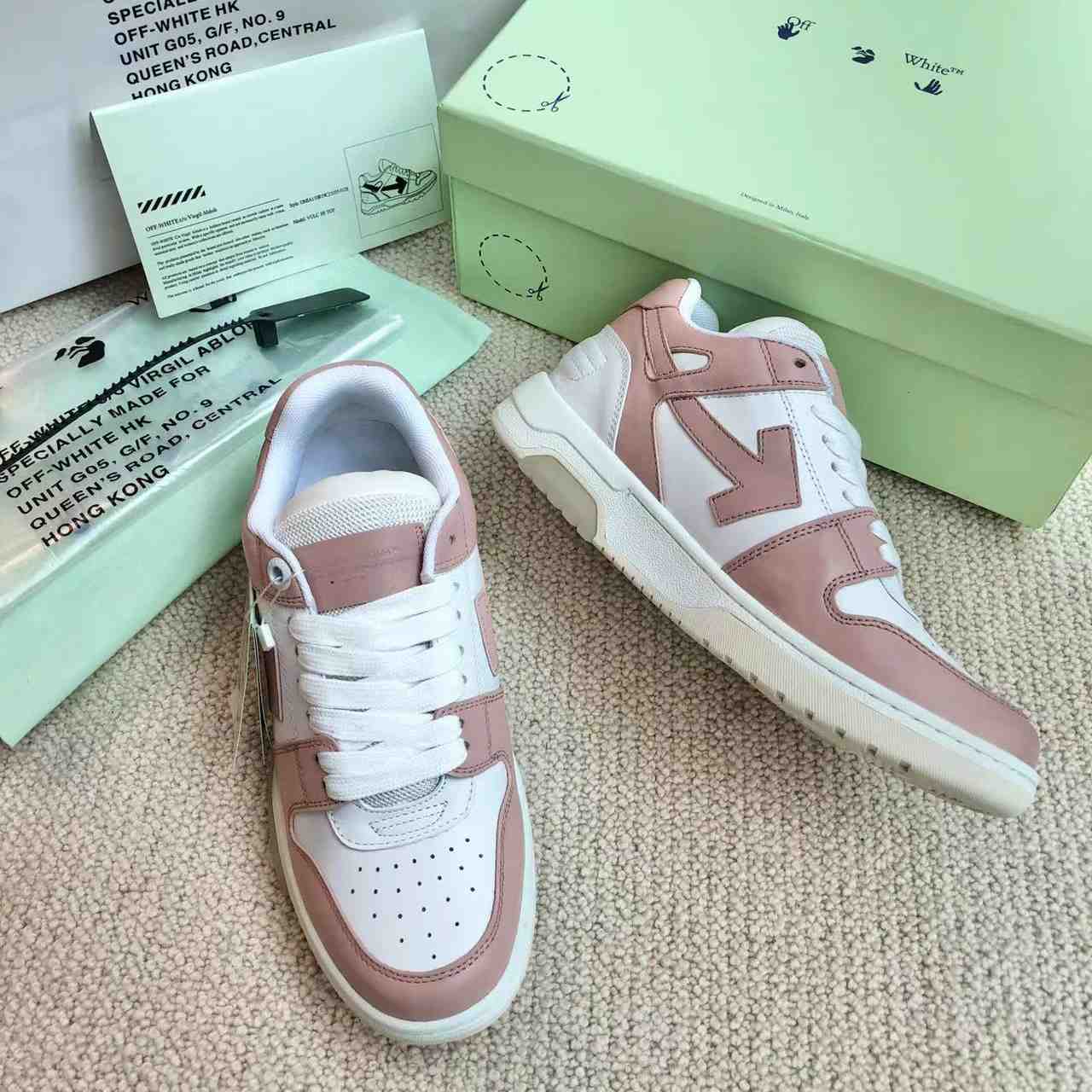 Off-White Out Of Office Lace-Up Sneakers - DopestKickz