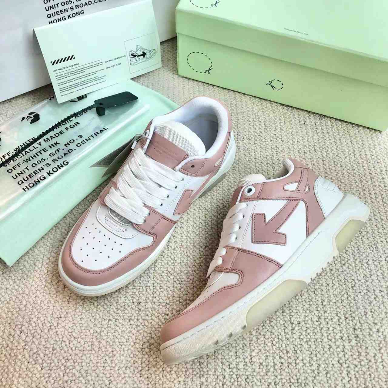 Off-White Out Of Office Lace-Up Sneakers - DopestKickz