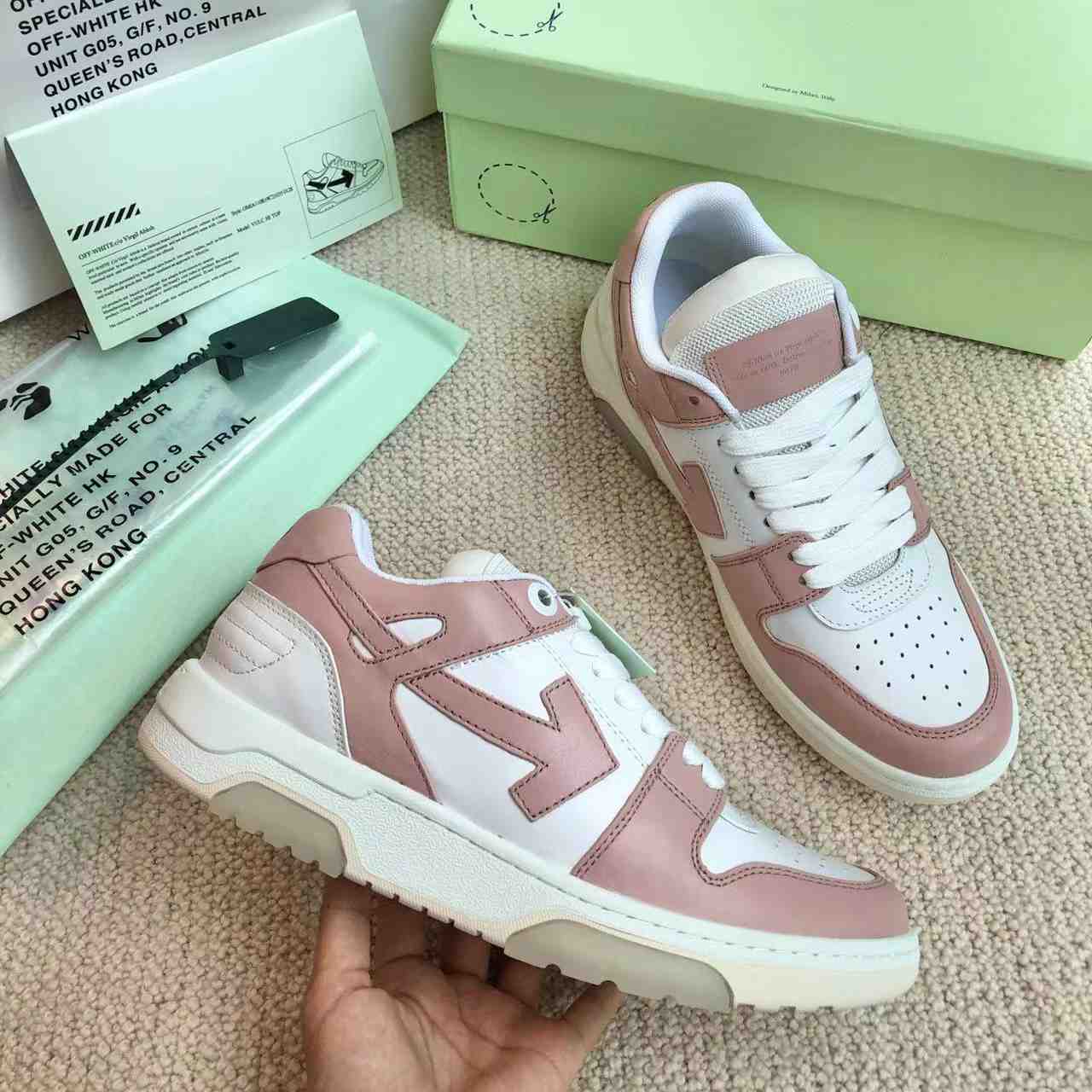 Off-White Out Of Office Lace-Up Sneakers - DopestKickz