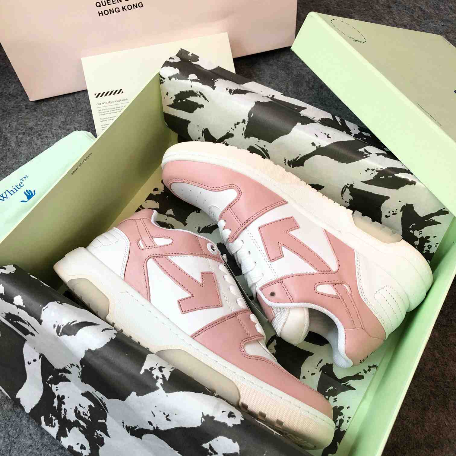 Off-White Out Of Office Lace-Up Sneakers - DopestKickz