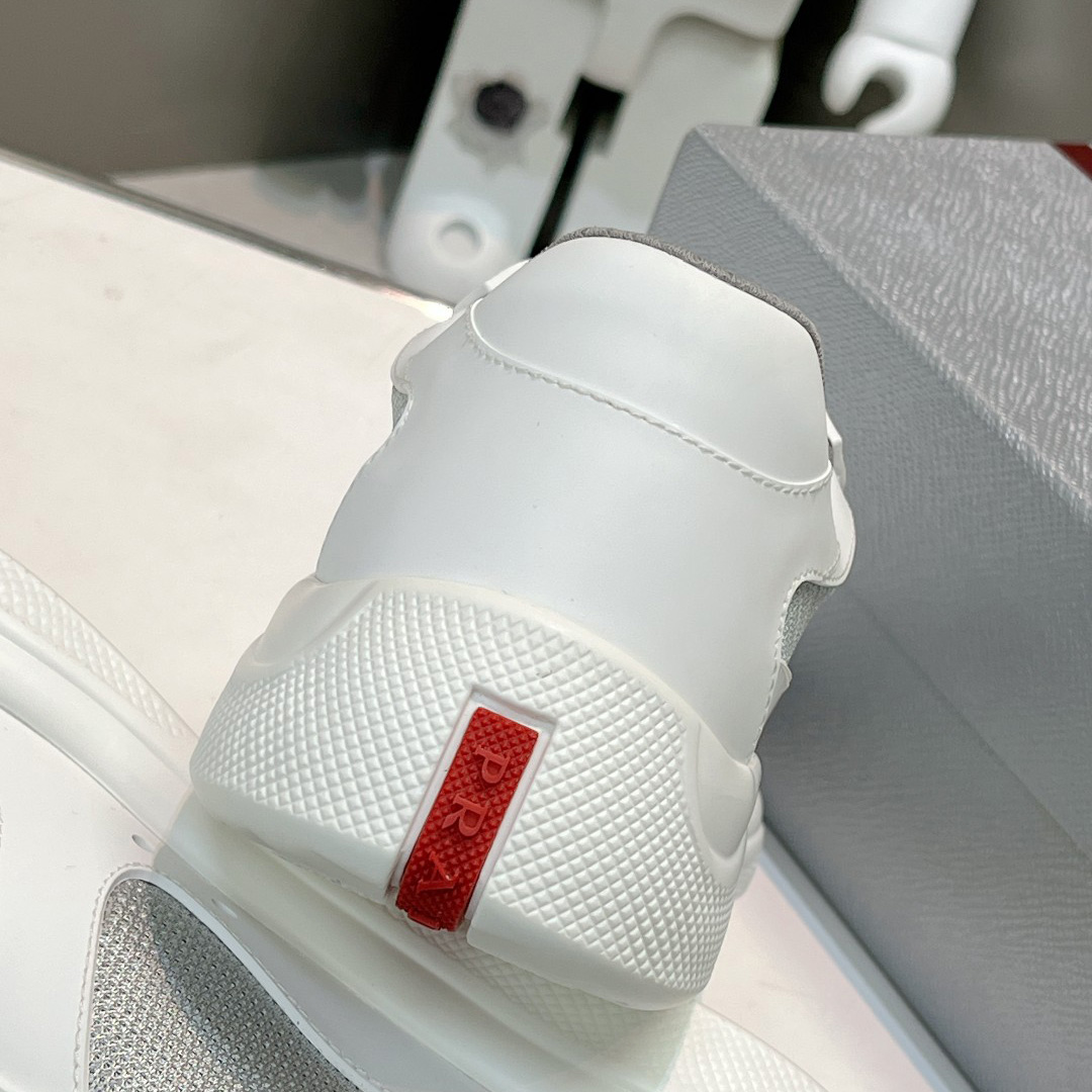 Prada America's Cup Soft Rubber And Bike Fabric Sneakers - DopestKickz