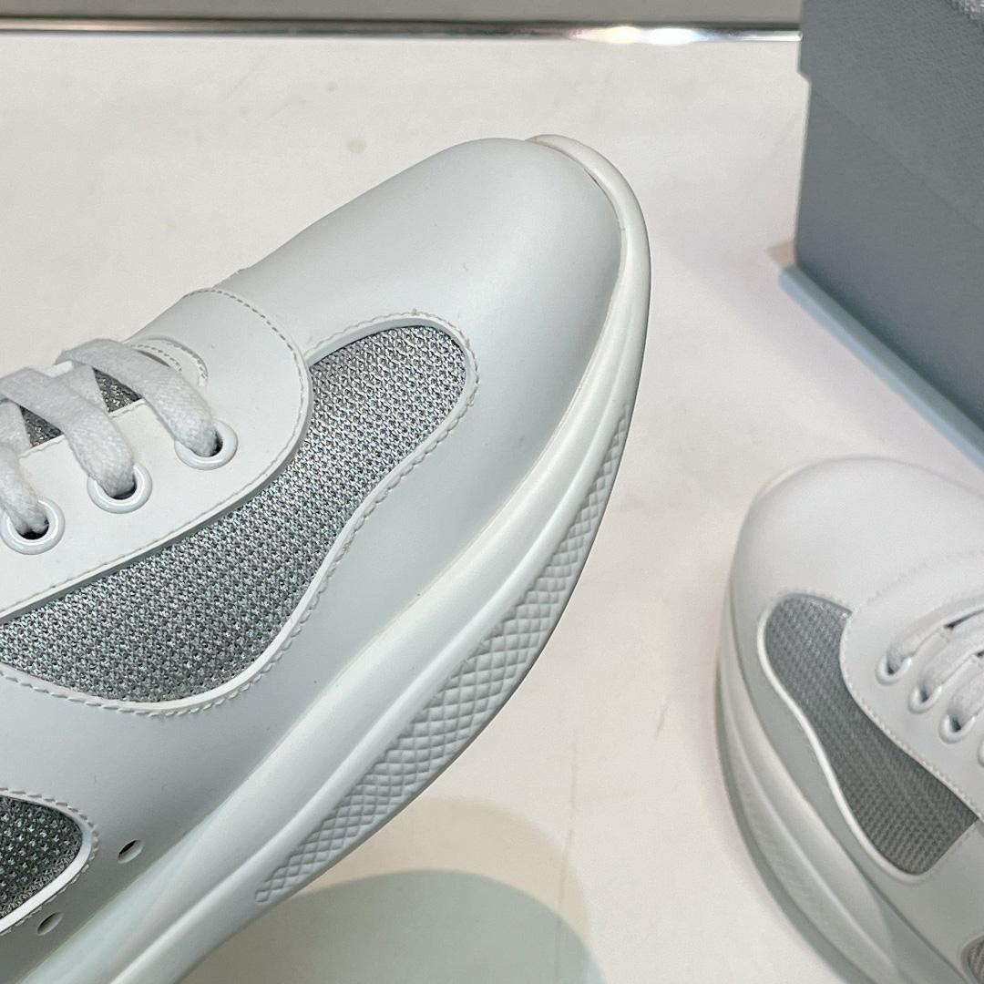 Prada America's Cup Soft Rubber And Bike Fabric Sneakers - DopestKickz