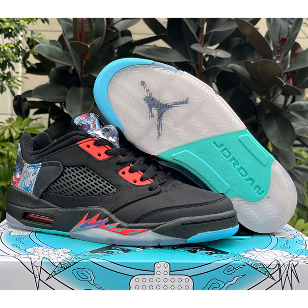 Jordan Air Jordan 5 Retro Low "CNY" Sneakers      840475-060 - DopestKickz