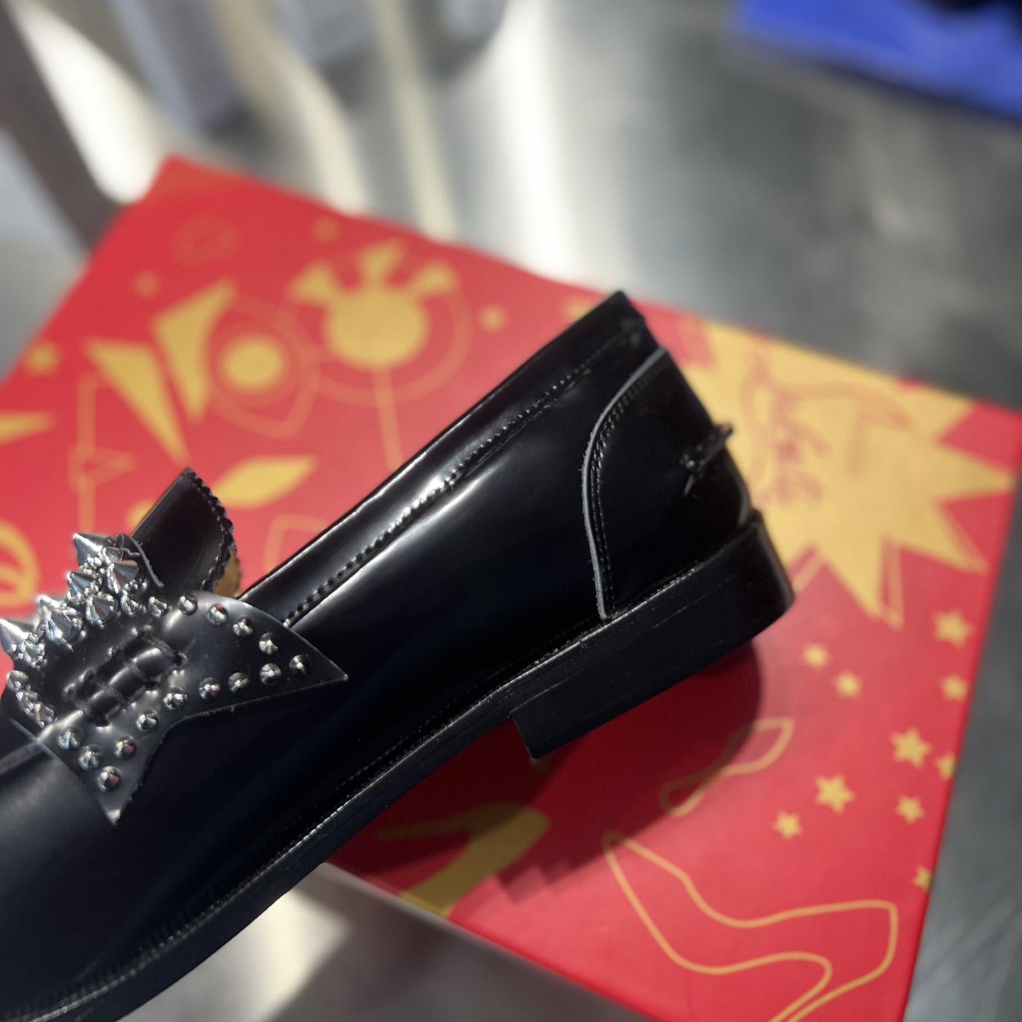 Christian Louboutin No Penny Spikes Loafers - DopestKickz