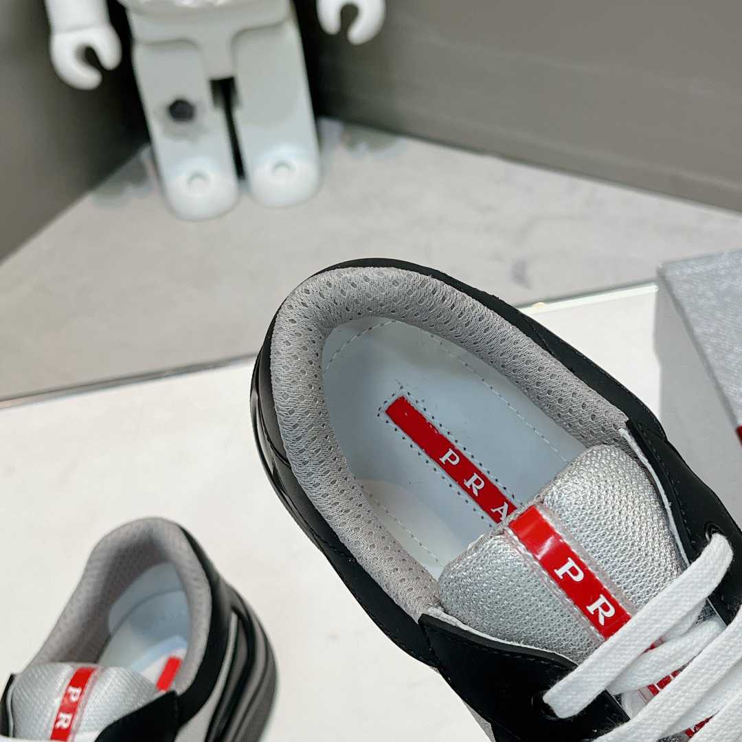 Prada America's Cup Soft Rubber And Bike Fabric Sneakers - DopestKickz