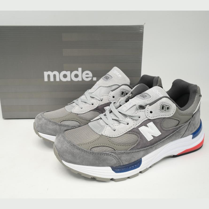 New Balance 992 Grey Blue Sneakers      M992AG  - DopestKickz