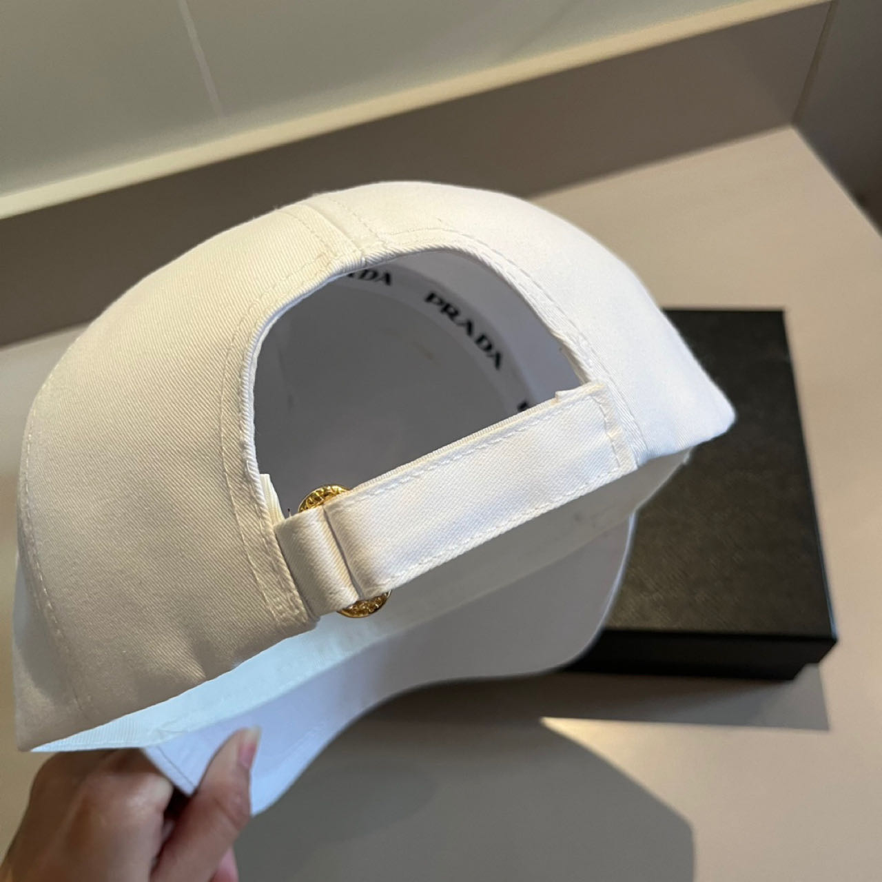 Prada Logo-patch Baseball Cap - DopestKickz