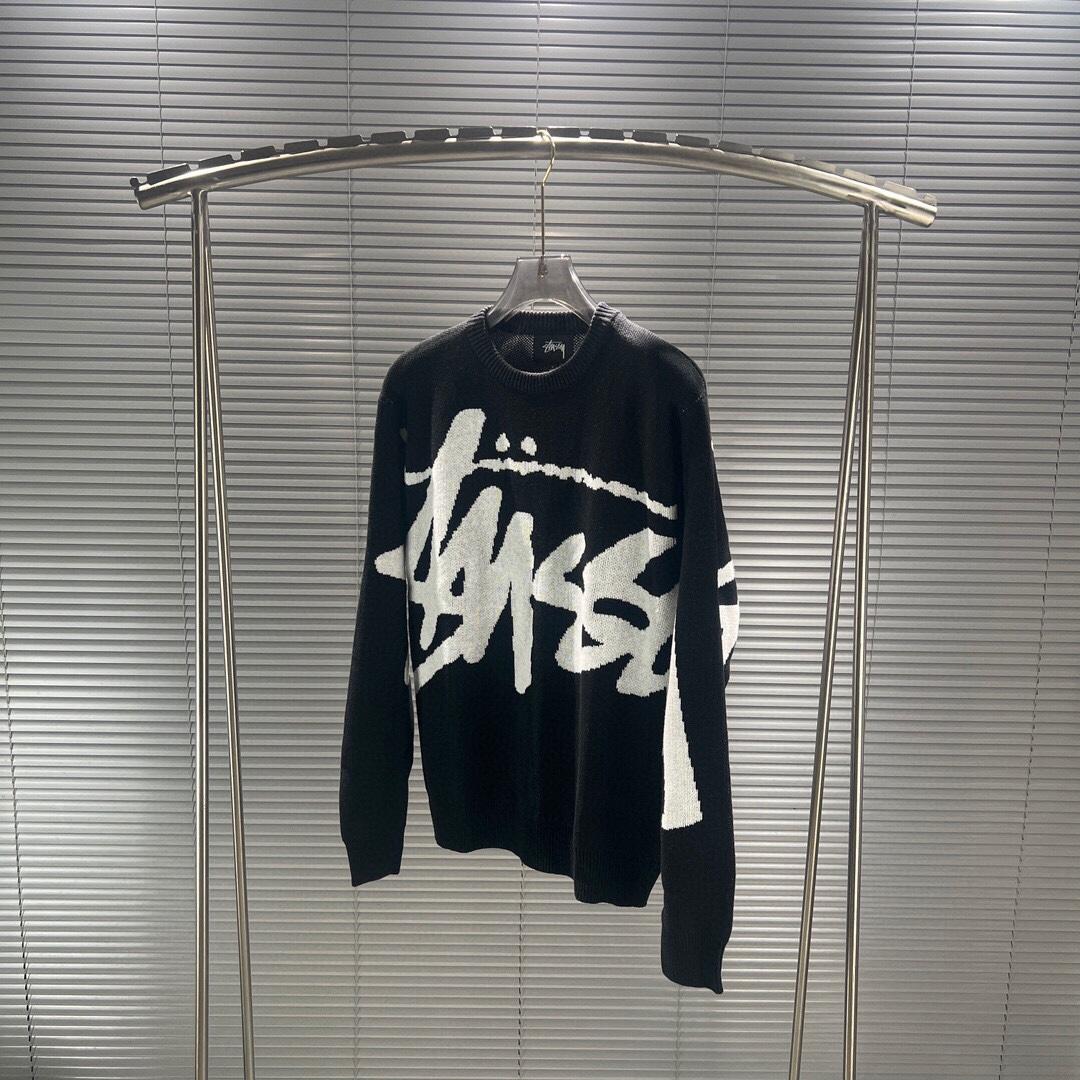 Stussy Logo-knit Jumper - DopestKickz