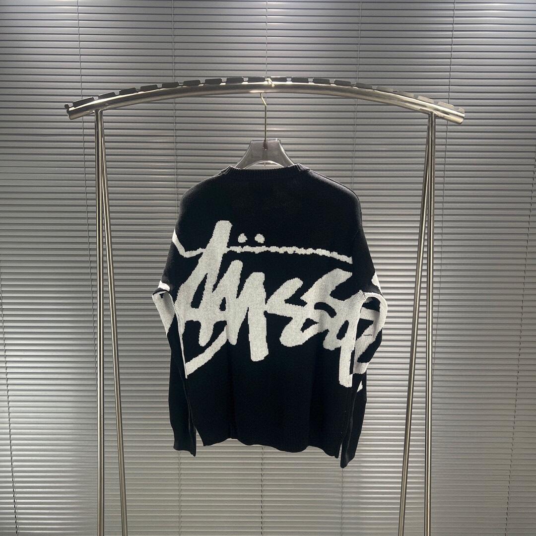 Stussy Logo-knit Jumper - DopestKickz