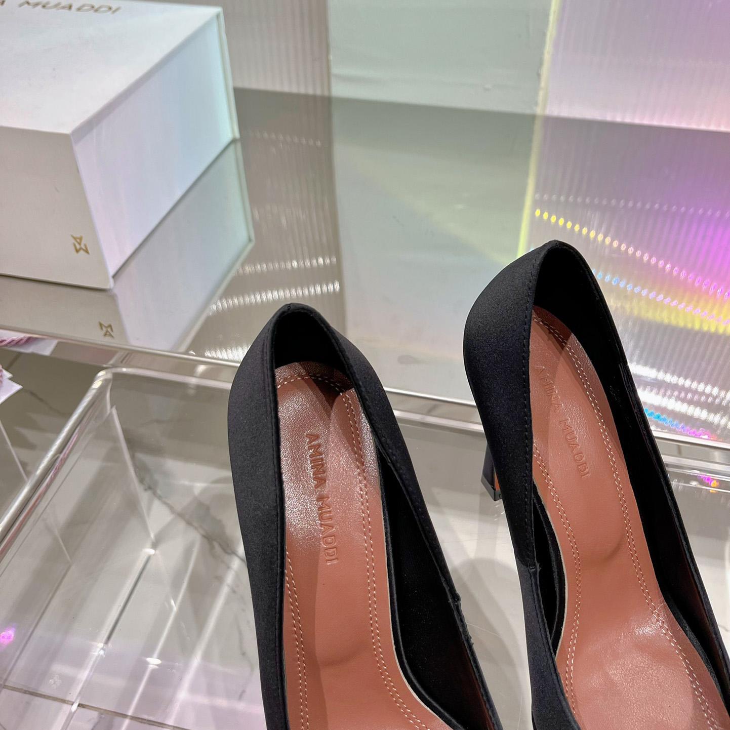 Amina Muaddi Camelia 95mm Crystal Pumps - DopestKickz