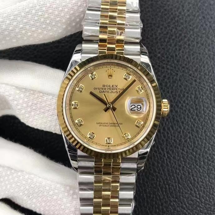 Rolex Date Just Watch   36mm - DopestKickz