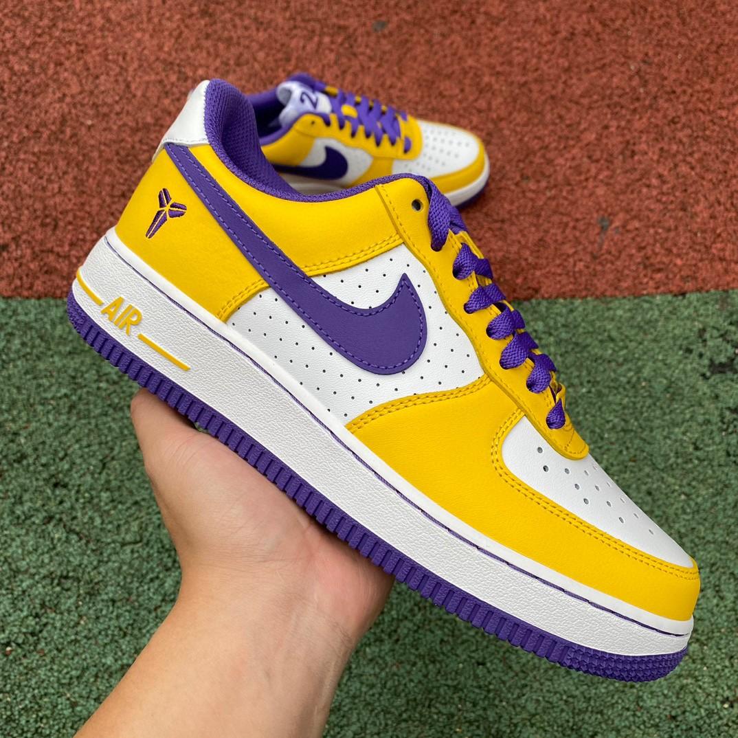 Kobe Bryant x Nike Air Force 1 Low Retro Sneaker     FZ1151-111 - DopestKickz