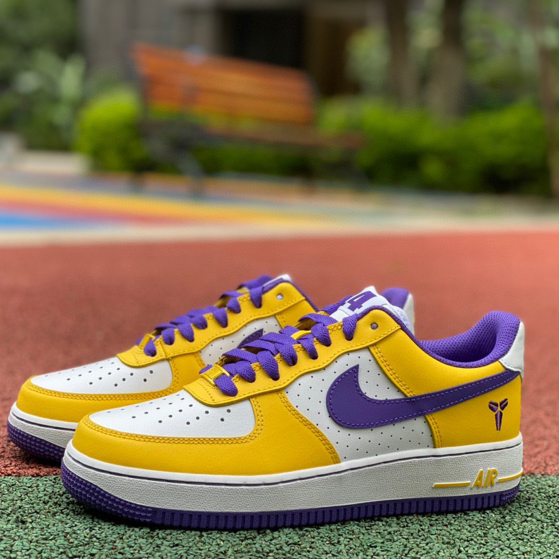 Kobe Bryant x Nike Air Force 1 Low Retro Sneaker     FZ1151-111 - DopestKickz