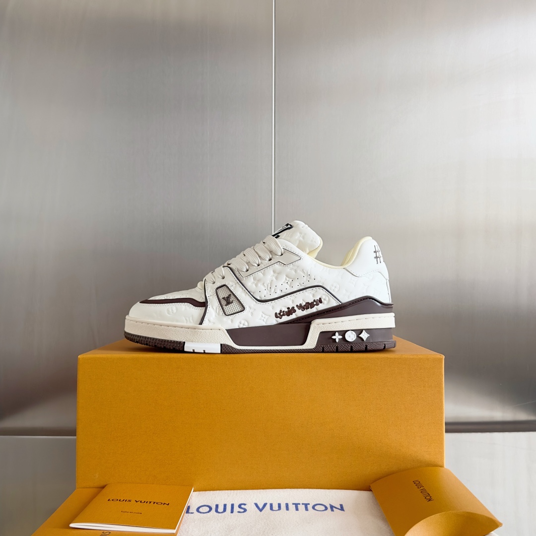 Louis Vuitton LV Trainer Sneaker  - DopestKickz
