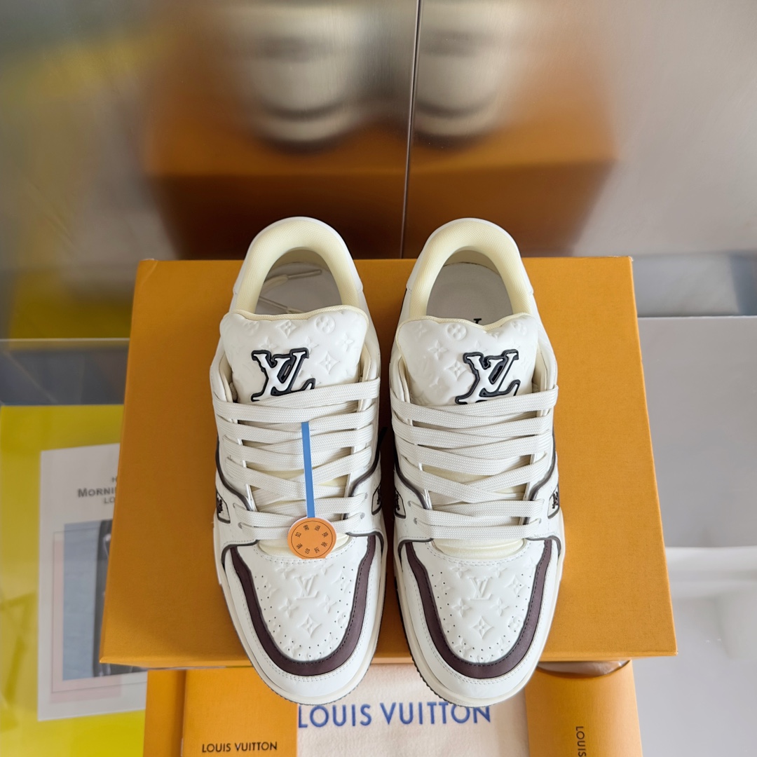 Louis Vuitton LV Trainer Sneaker  - DopestKickz