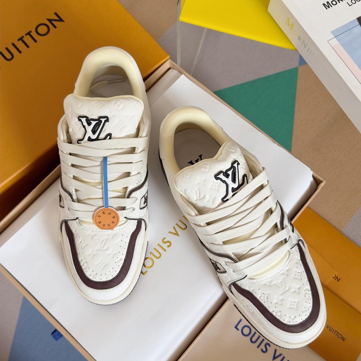 Louis Vuitton LV Trainer Sneaker  - DopestKickz