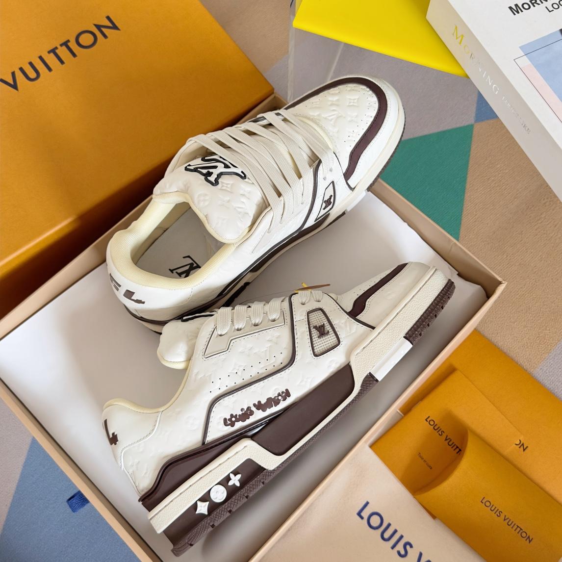 Louis Vuitton LV Trainer Sneaker  - DopestKickz