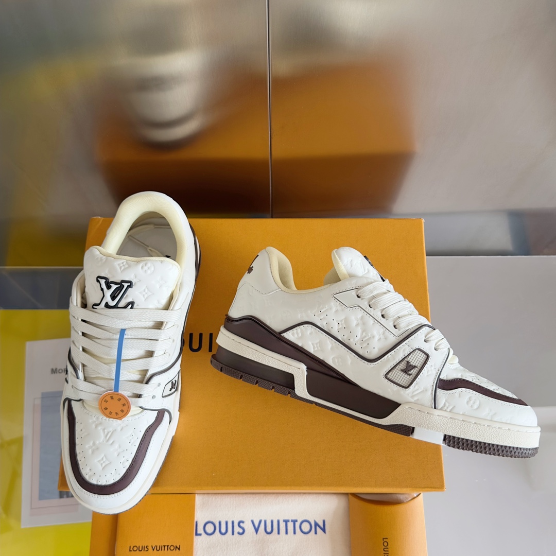Louis Vuitton LV Trainer Sneaker  - DopestKickz
