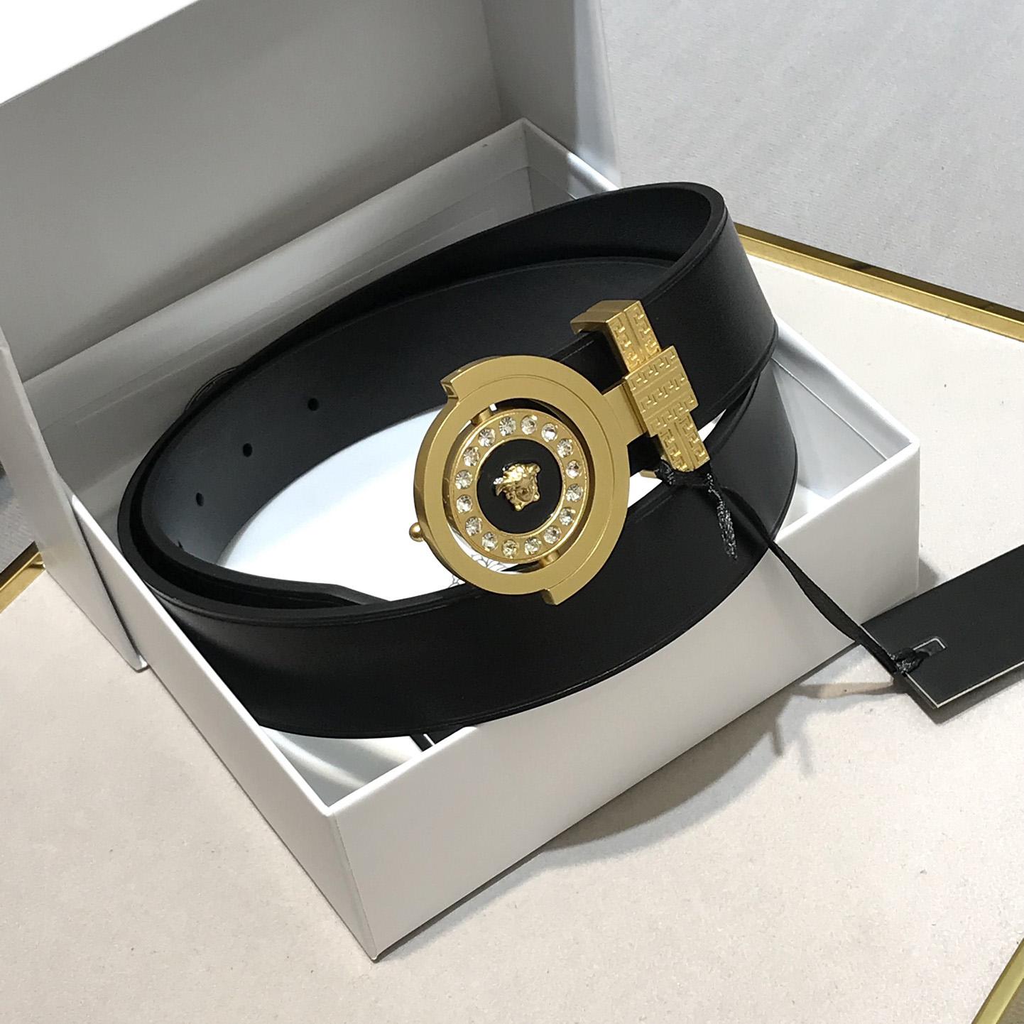 Versace Leather Belt   35mm - DopestKickz